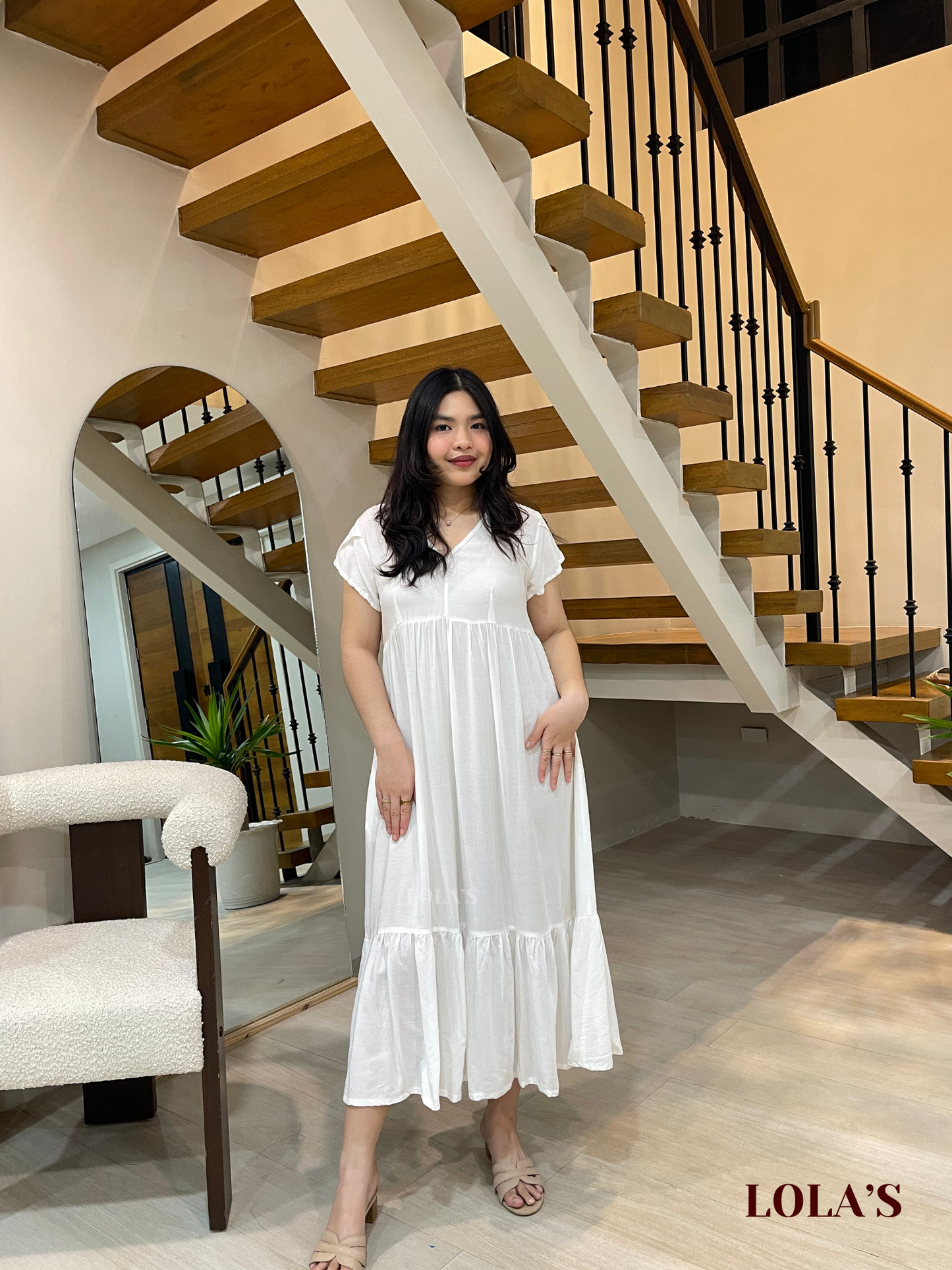 Jane Dress (White)