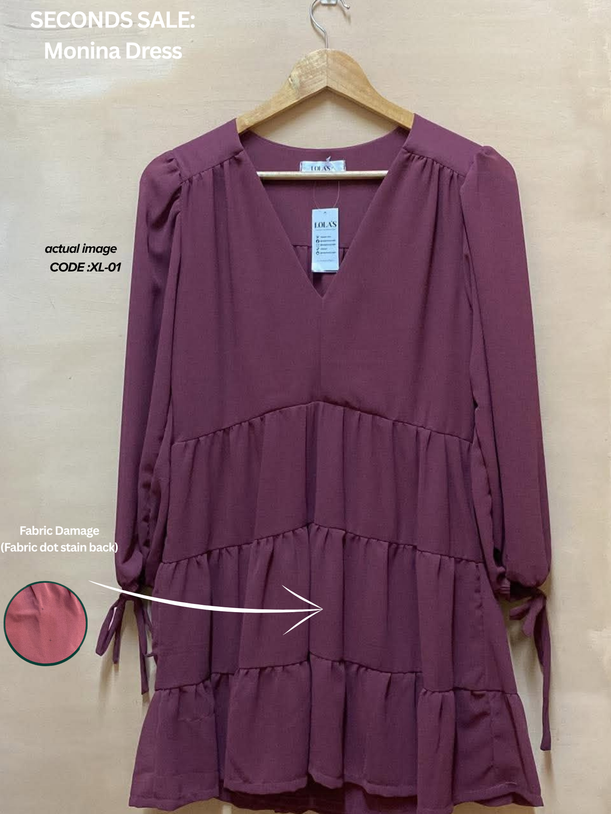 Monina Dress (Seconds Sale)