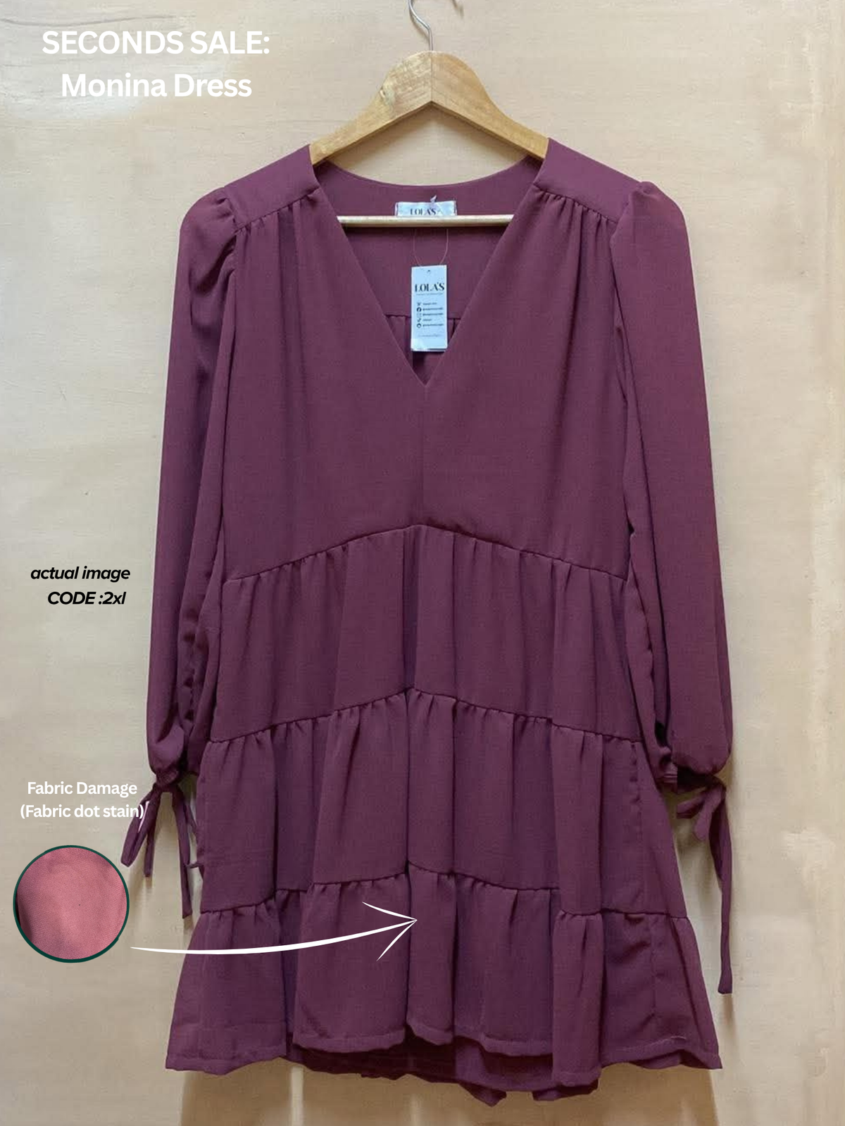 Monina Dress (Seconds Sale)