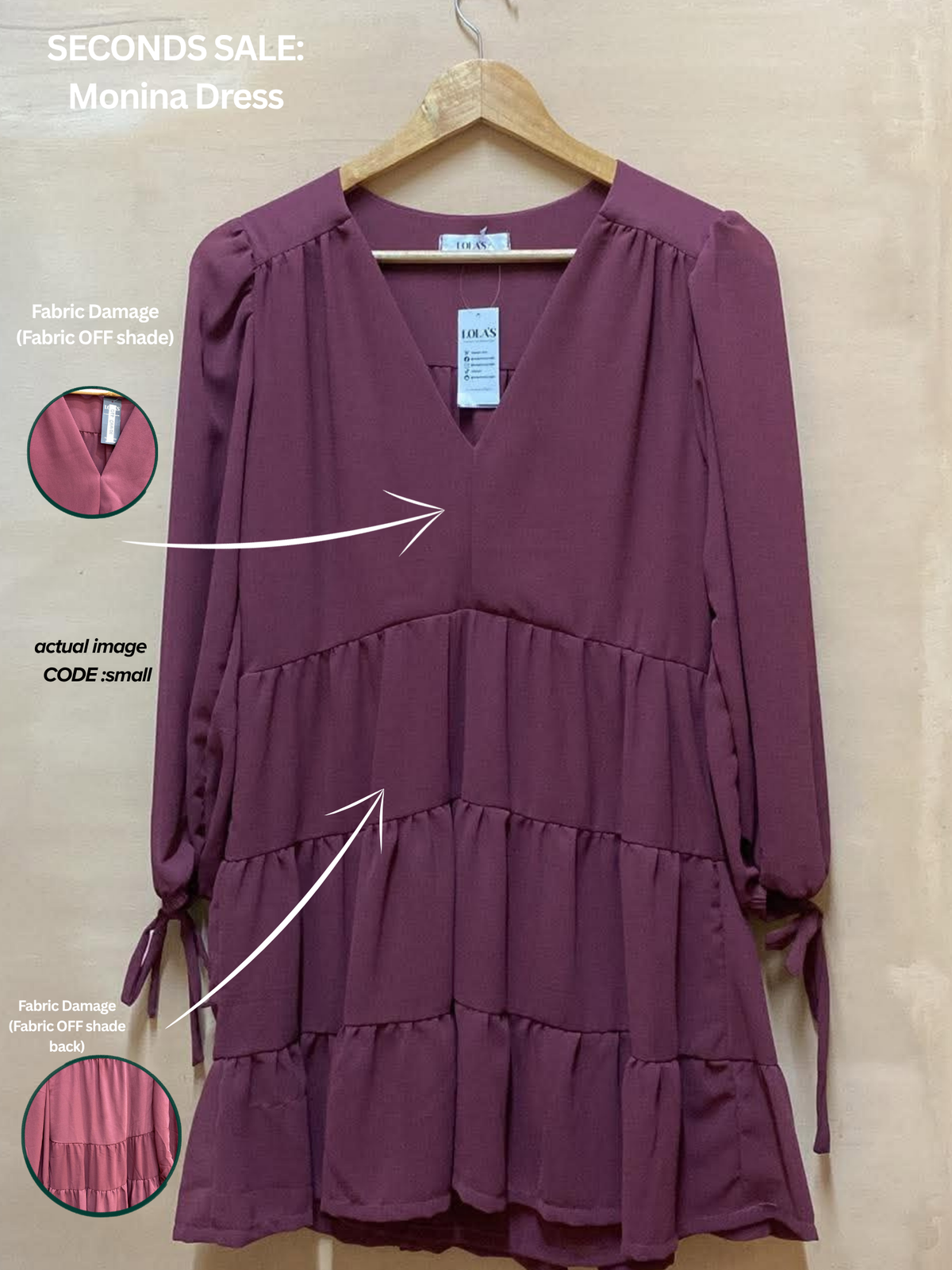Monina Dress (Seconds Sale)