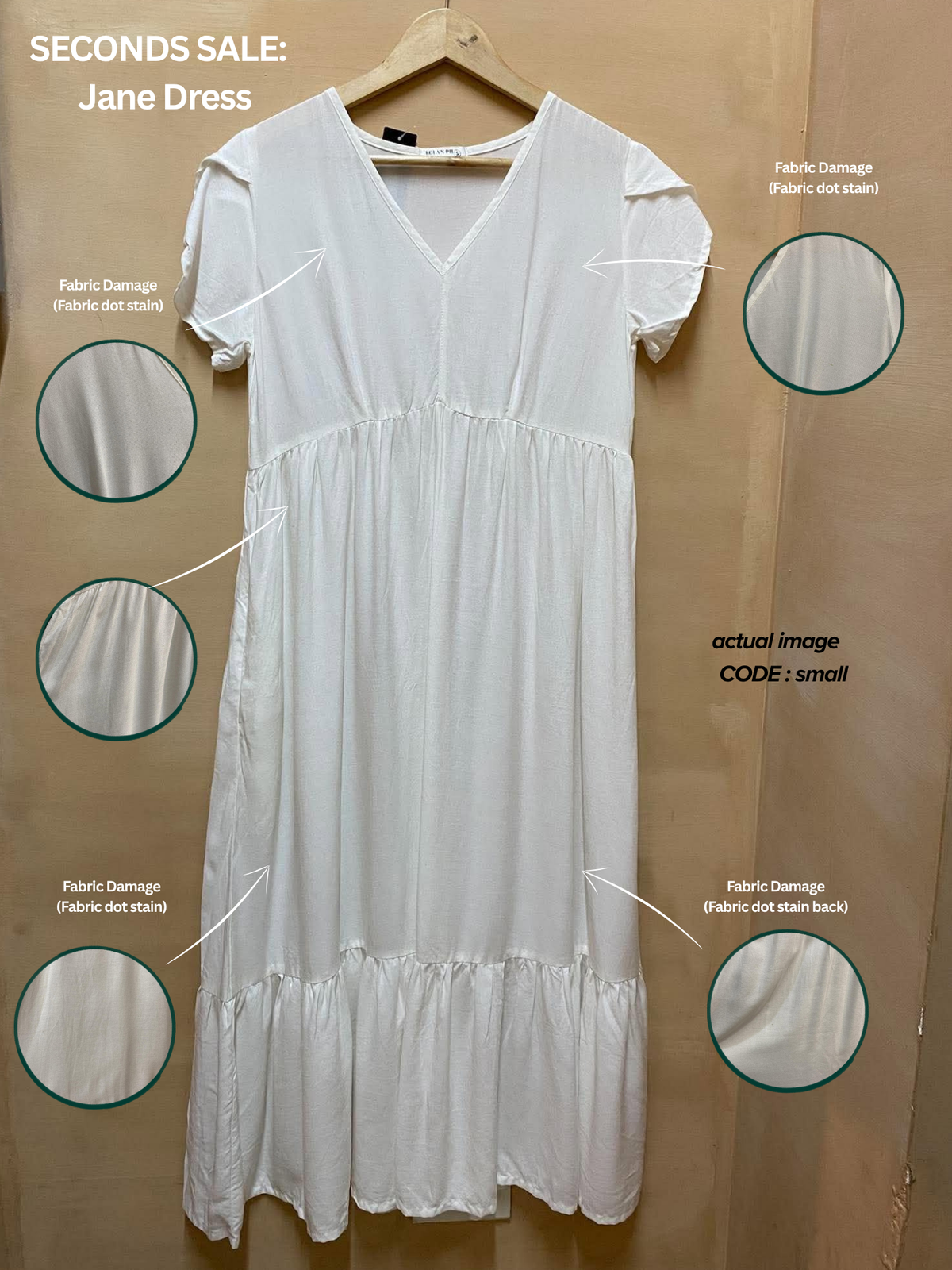 Jane Dress (Seconds Sale )