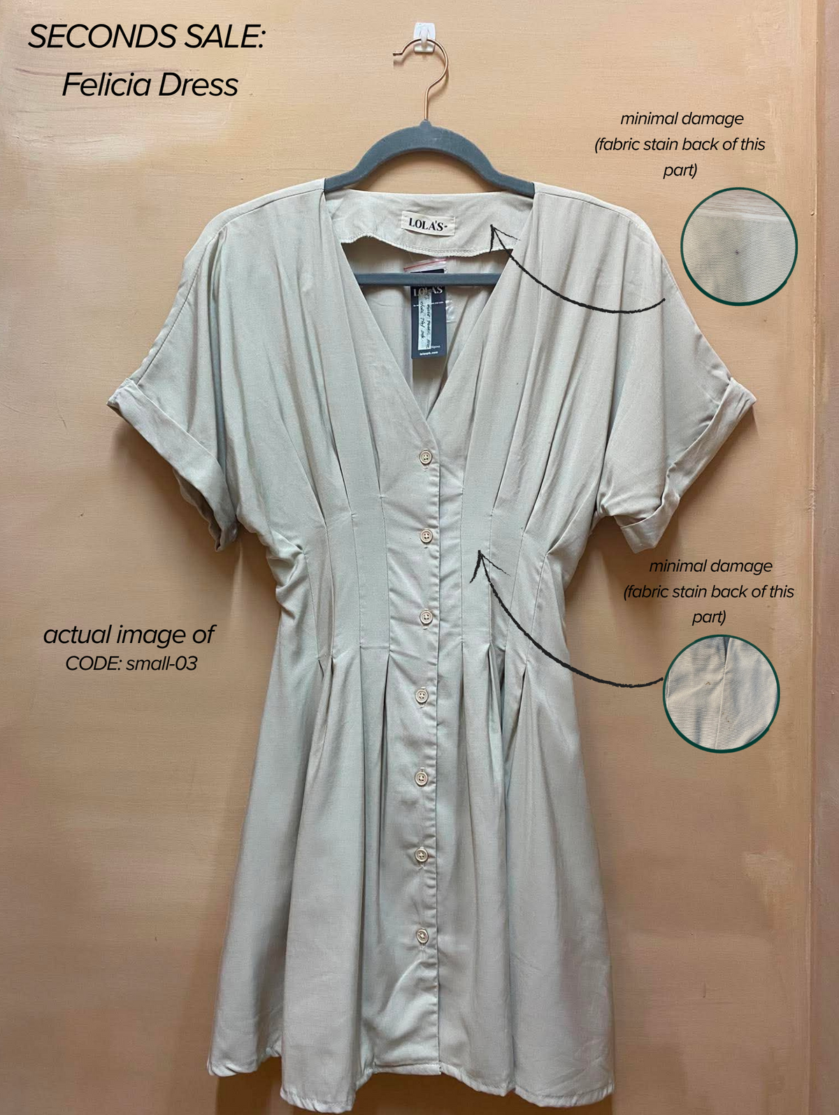 Felicia Dress (Seconds Sale)
