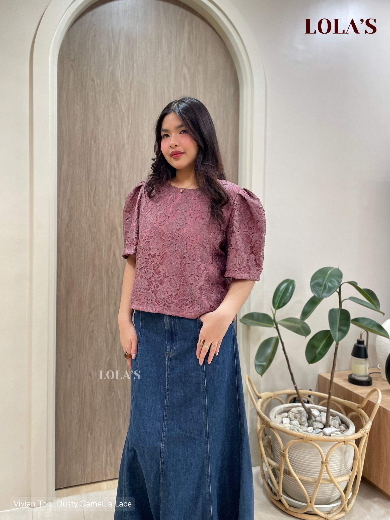 Vivian Lace Top