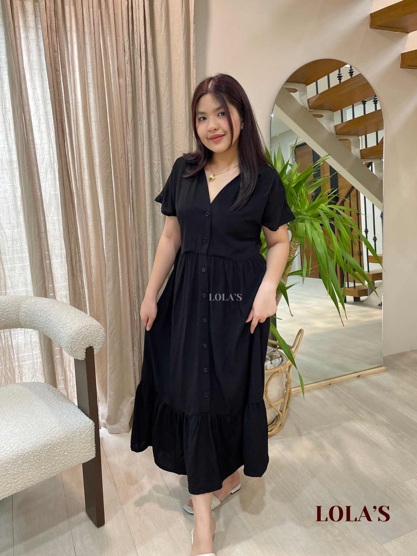 Regine Dress (Black)