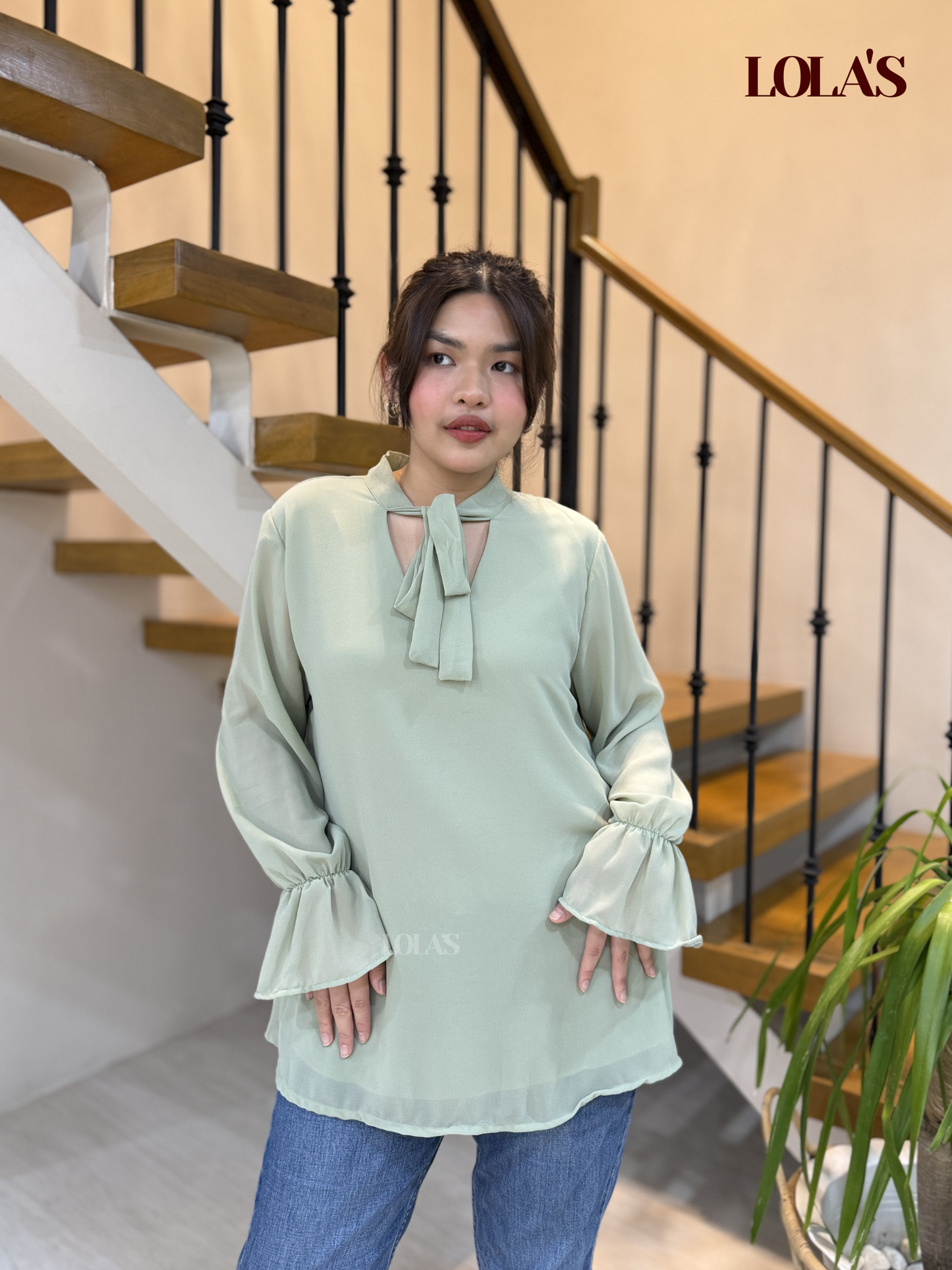 Mirrele Top (Sage)