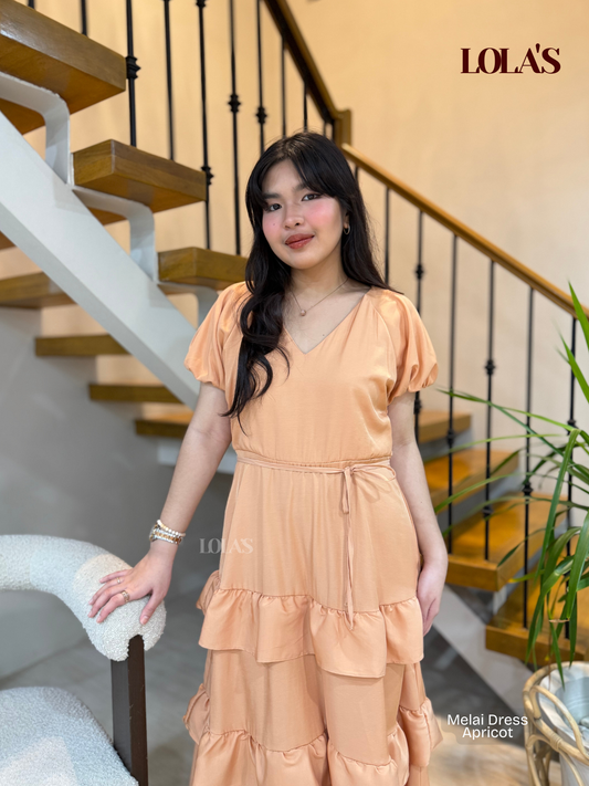 Melai Dress (Apricot)