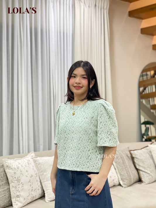 Vivian Top (Pastel Meadow)