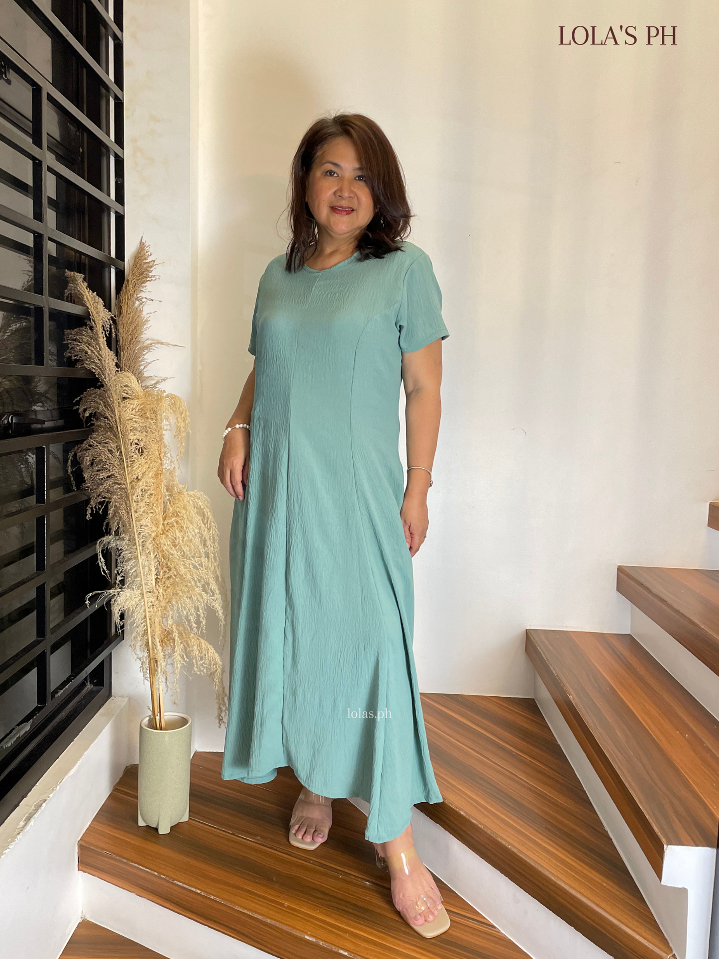 Kathleen Dress (Mint)