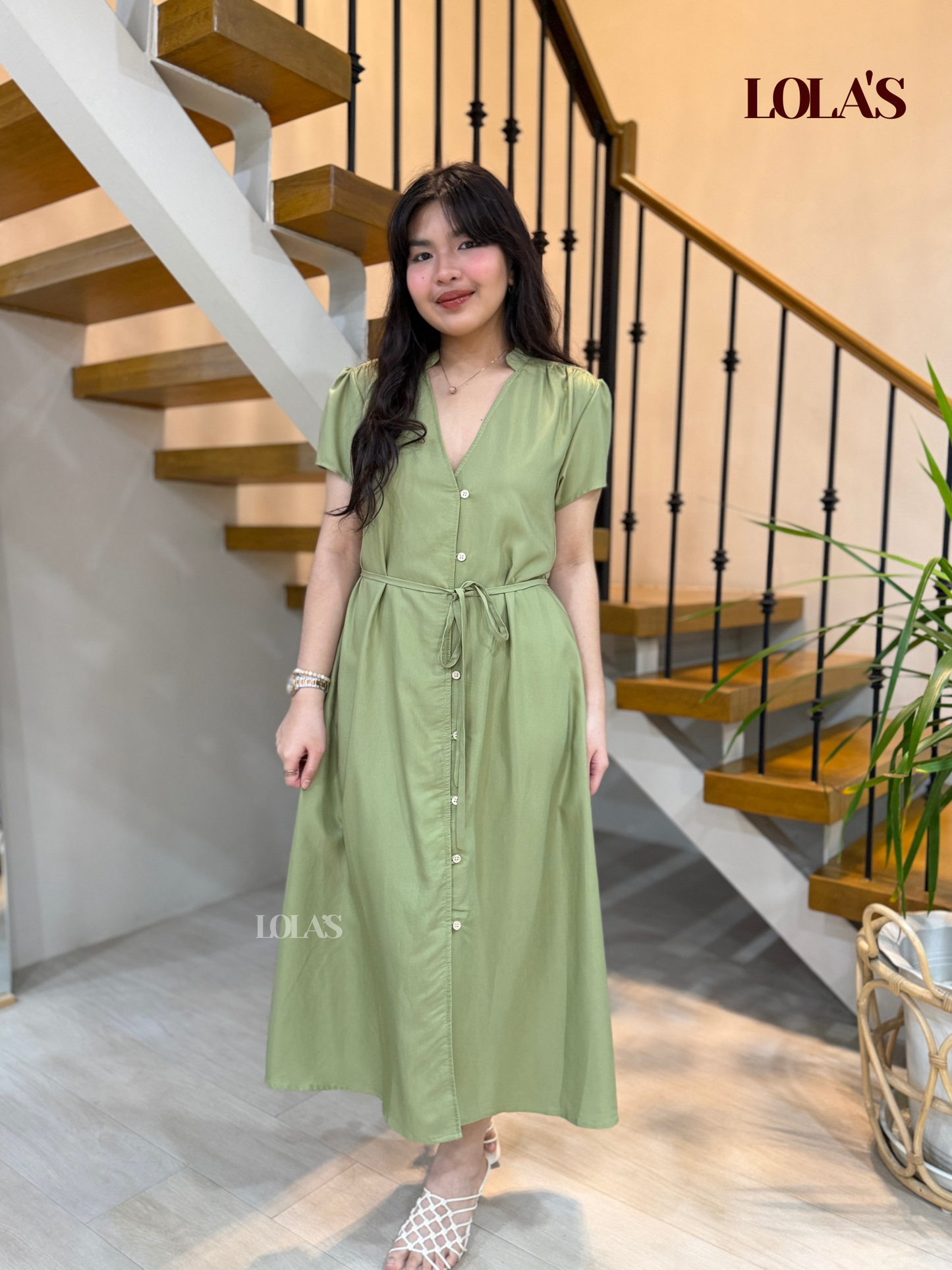 Kyle Dress (Matcha)