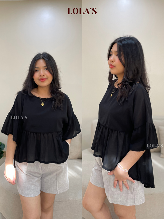 Vanessa Blouse (Black)