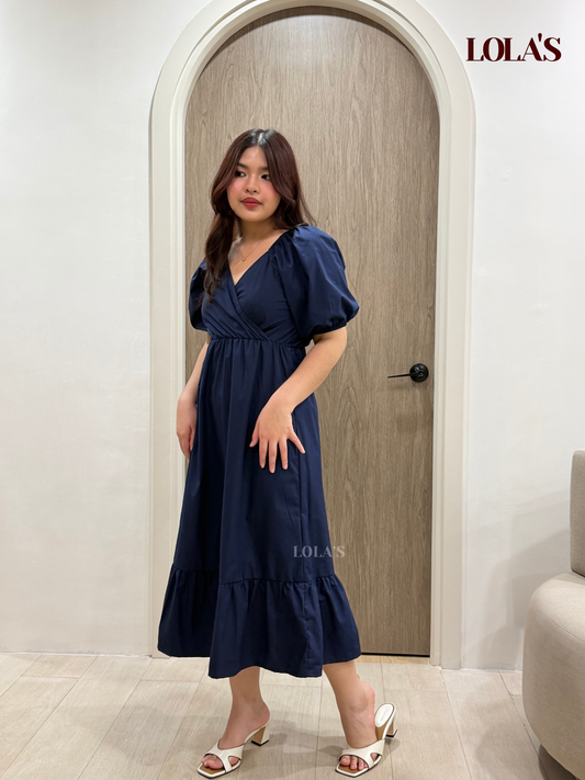 Tara Dress (Navy Blue)