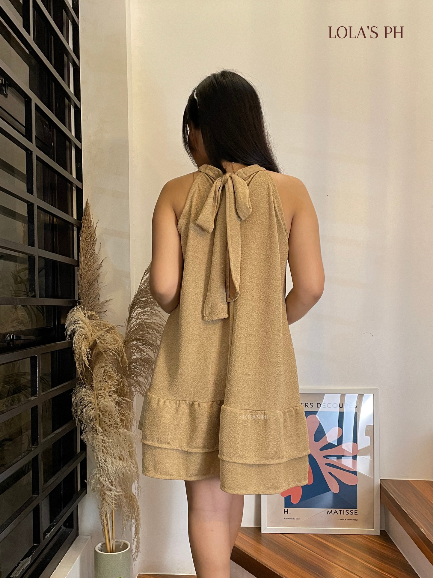 Glenda Dress (Mocha)