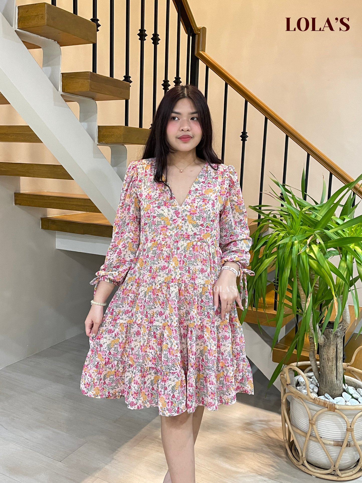 Diana Dress (Floral Punch)