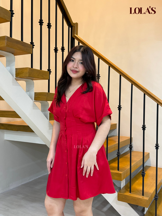 Felicia Dress (Red)