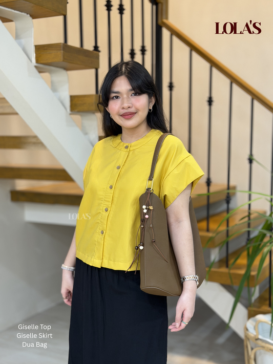 Giselle Top (Mustard)