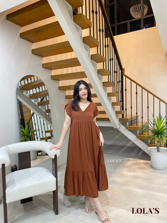 Jane Dress (Brown)