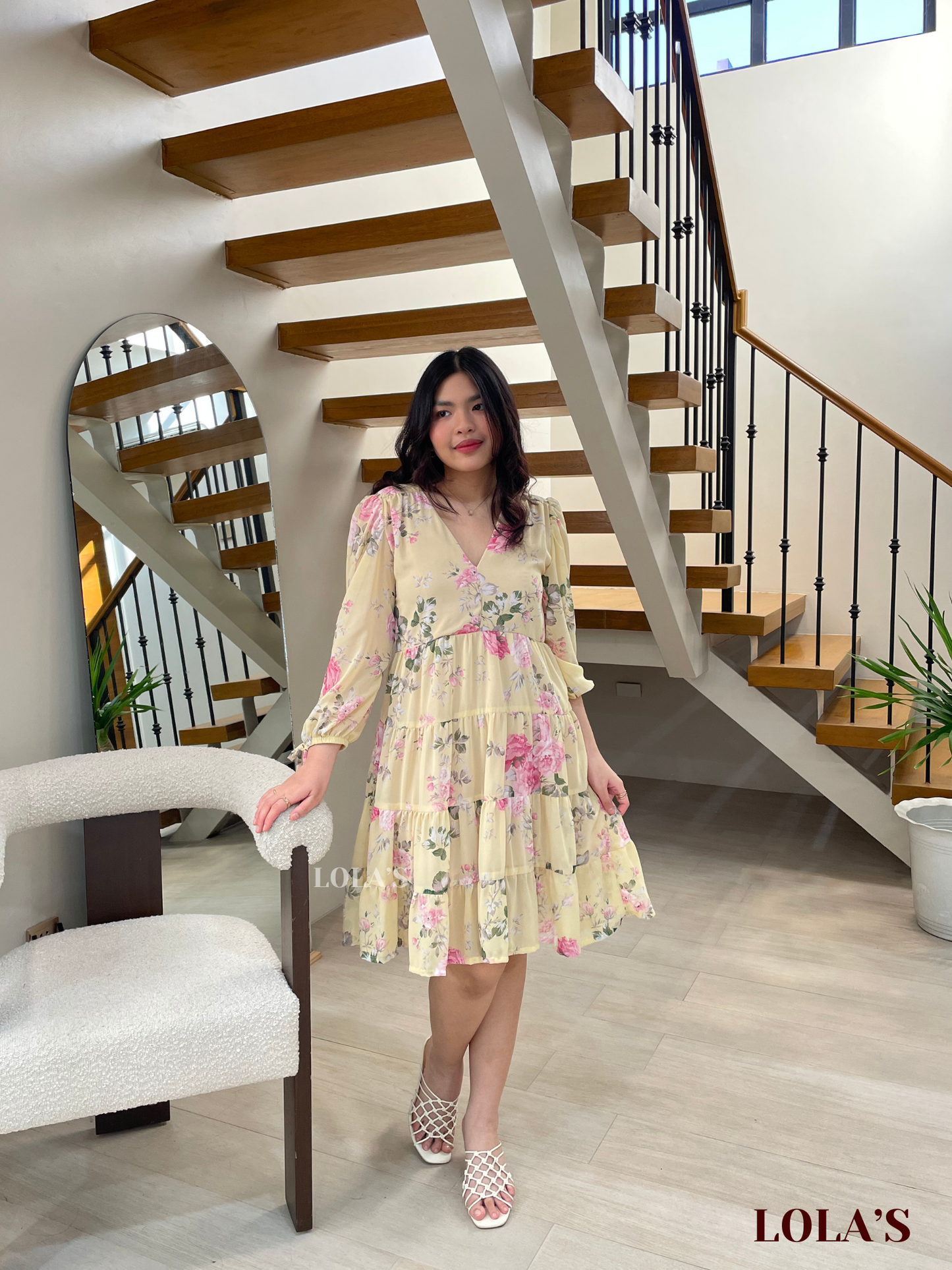 Diana Dress (Summer Garden)