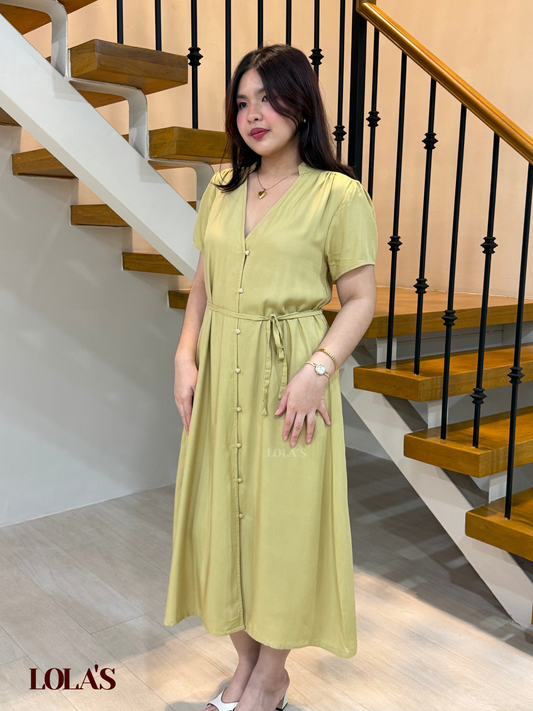 Kyle Dress (Light Olive)