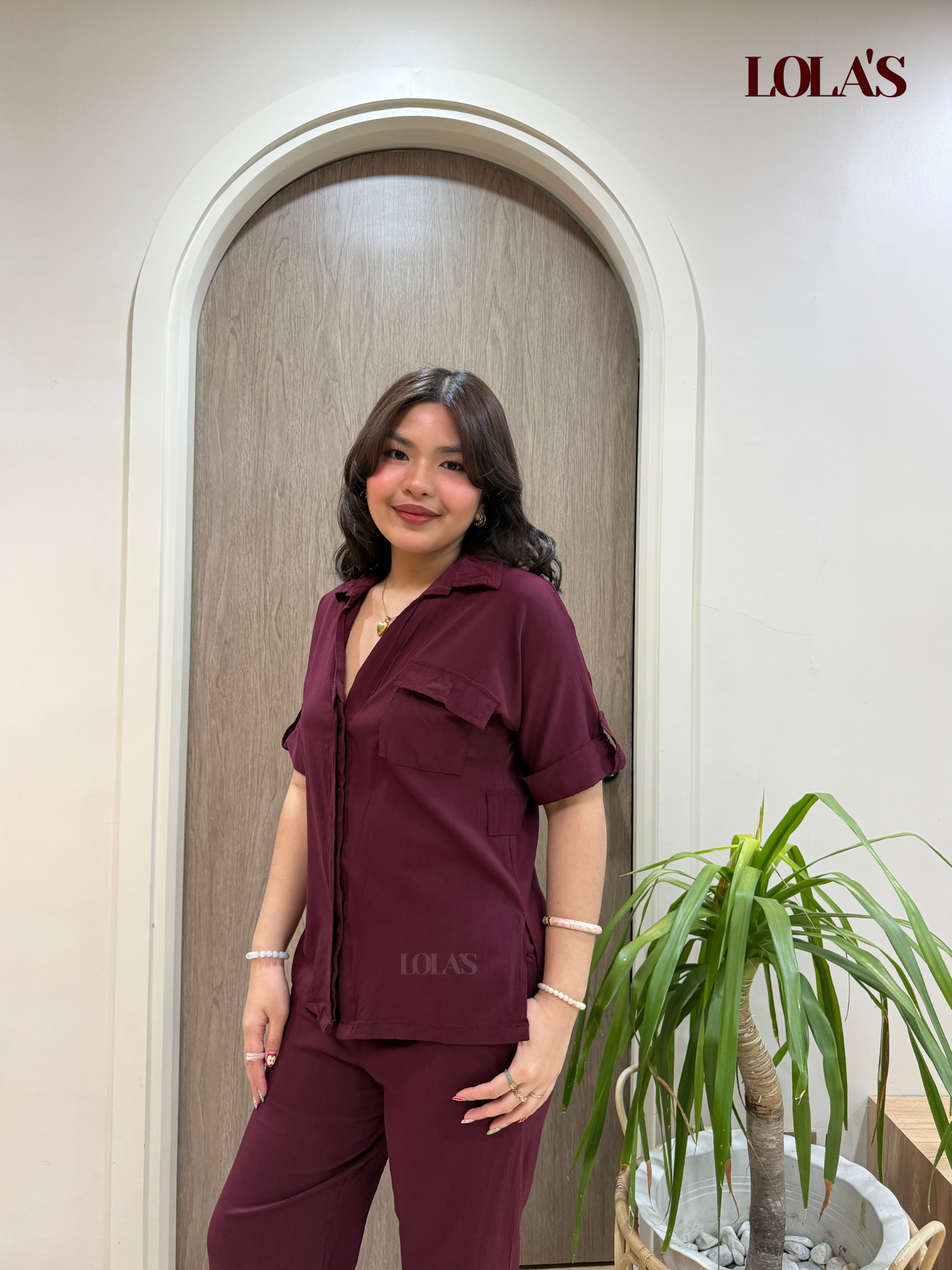 Medilyn Coords (Maroon)