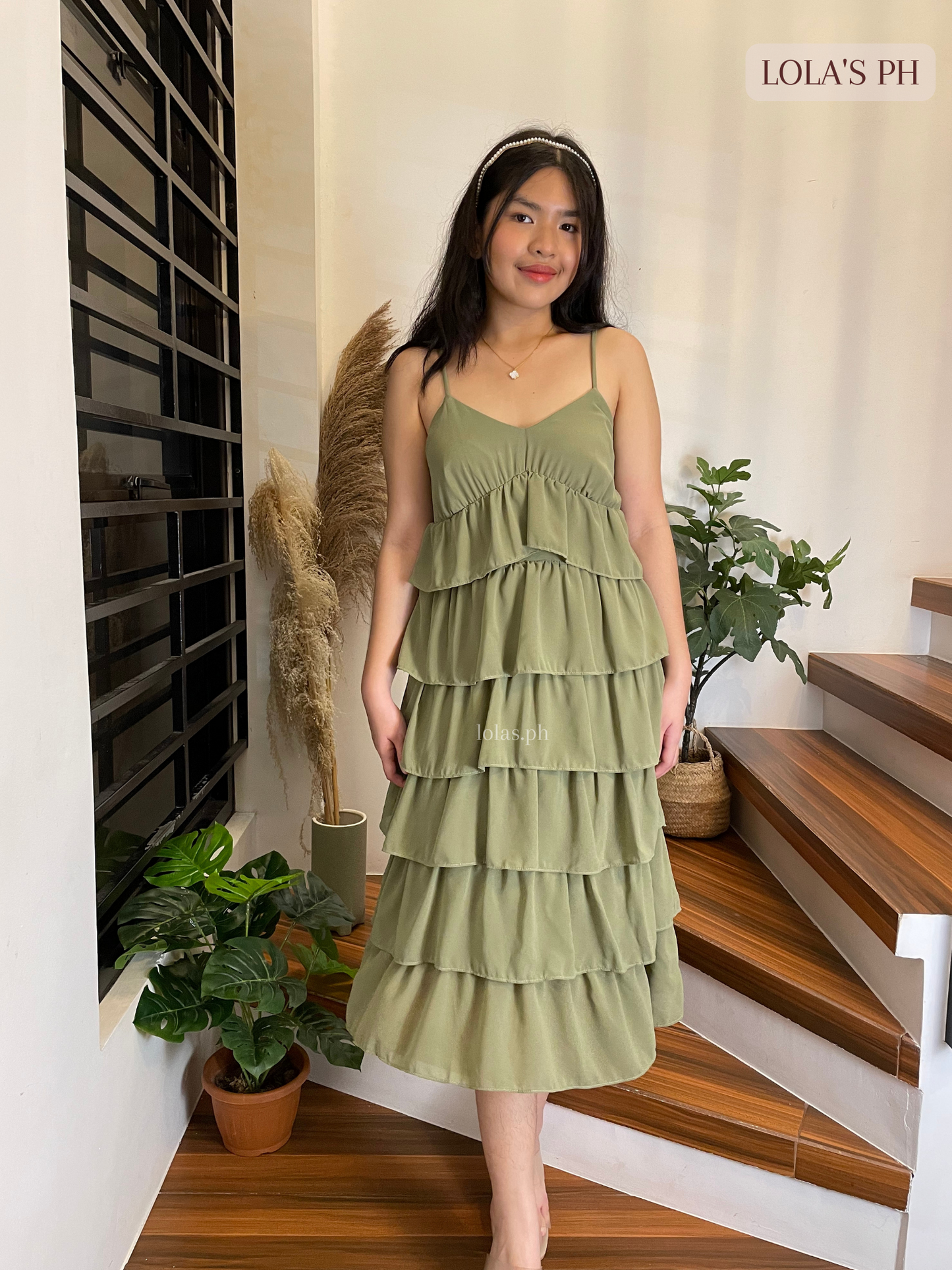 Mhyrr Dress (Sage Green)