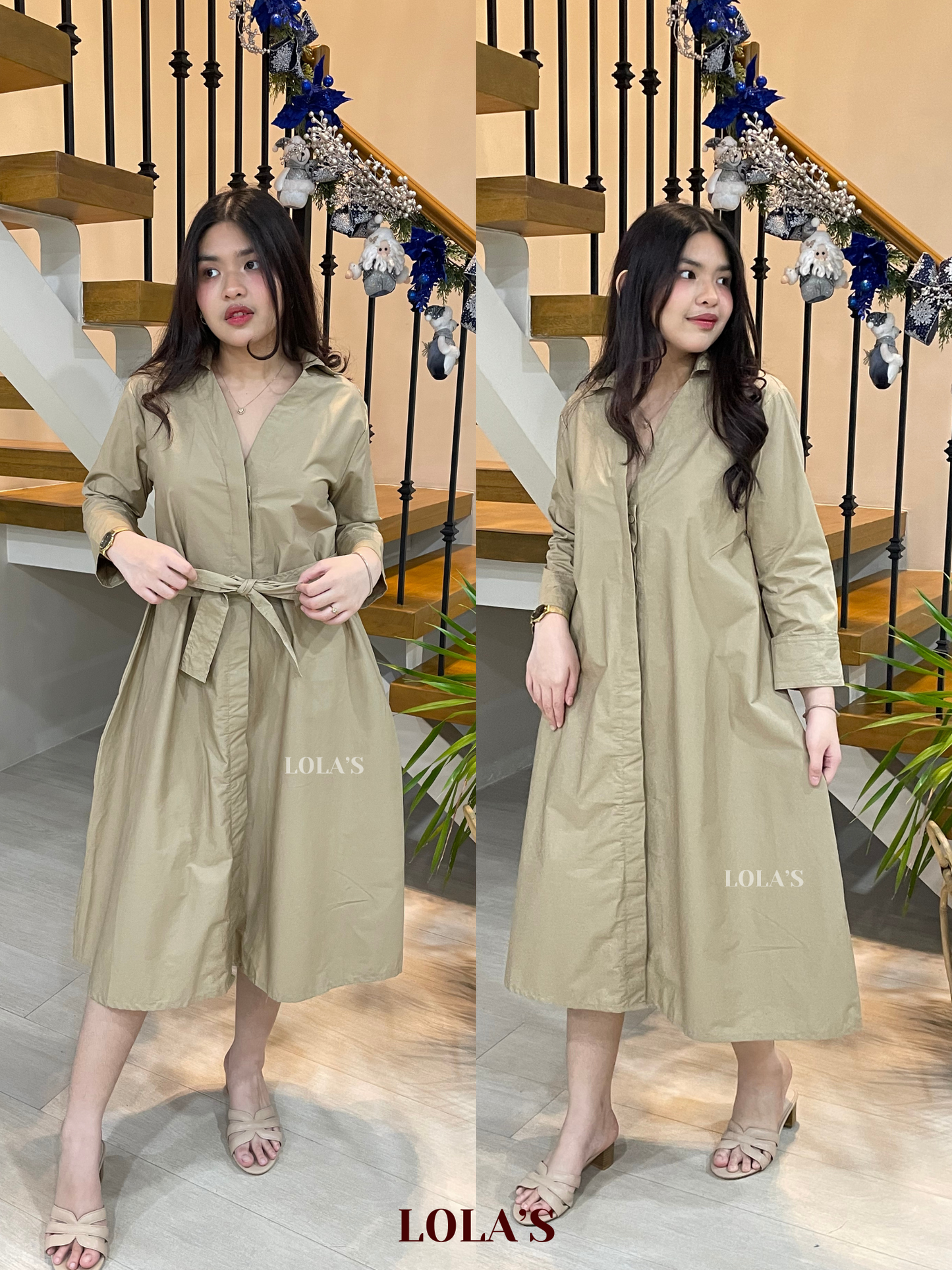 Jillian Dress (Mocha)