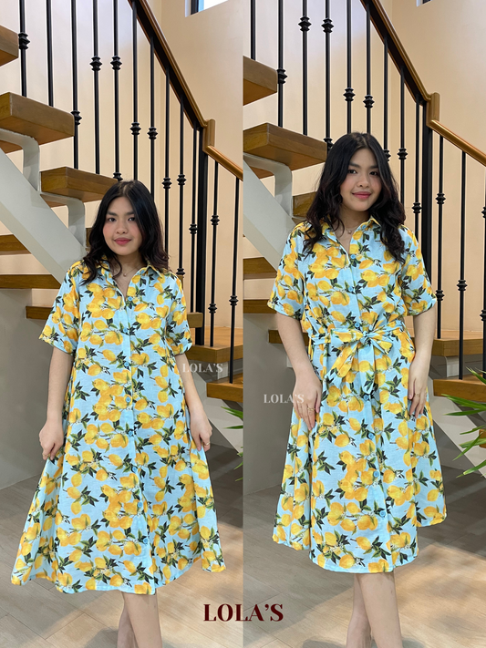 Alexa Polo Dress (Limoncello)