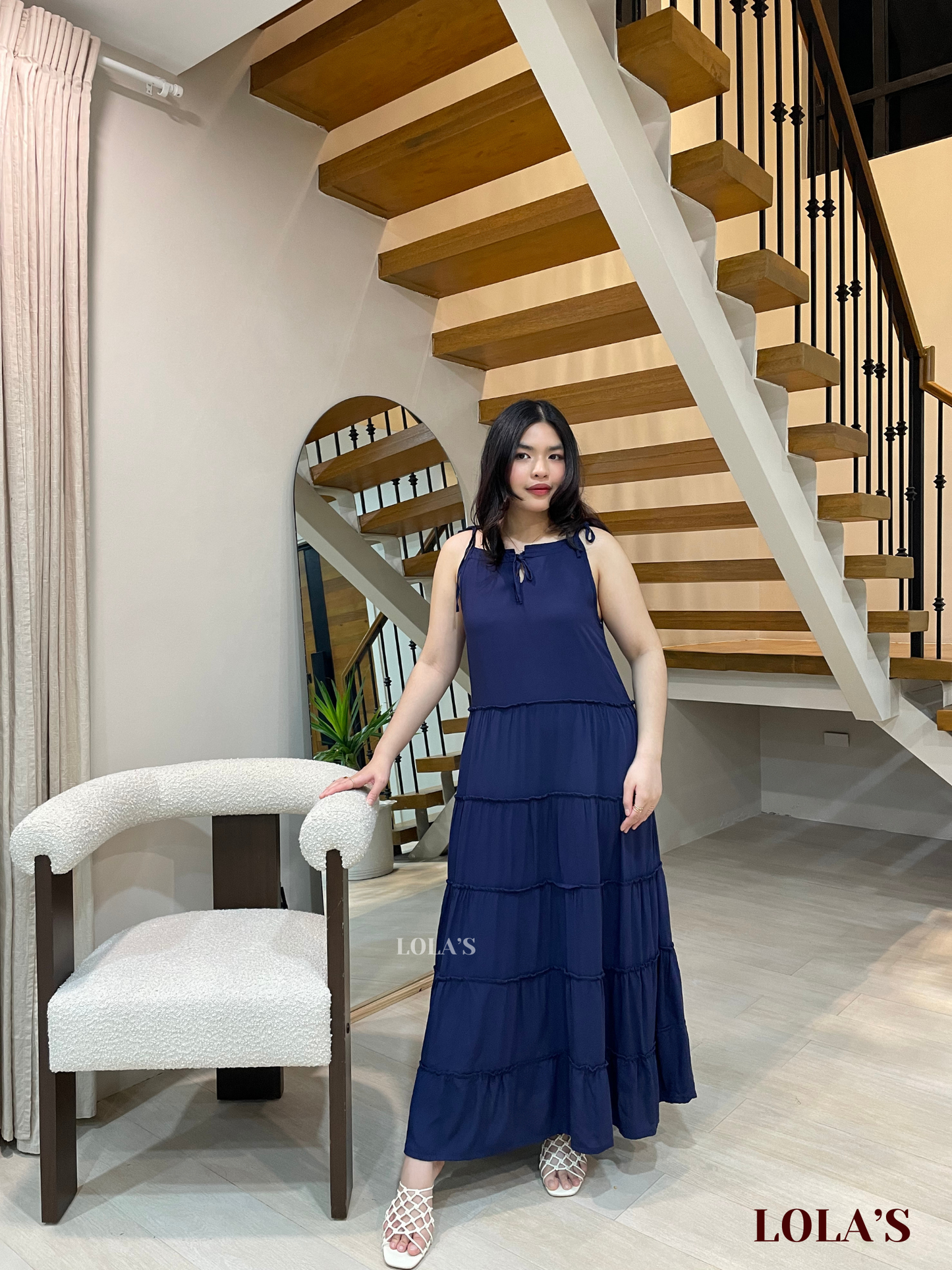 Gigi Dress (Navy Blue)