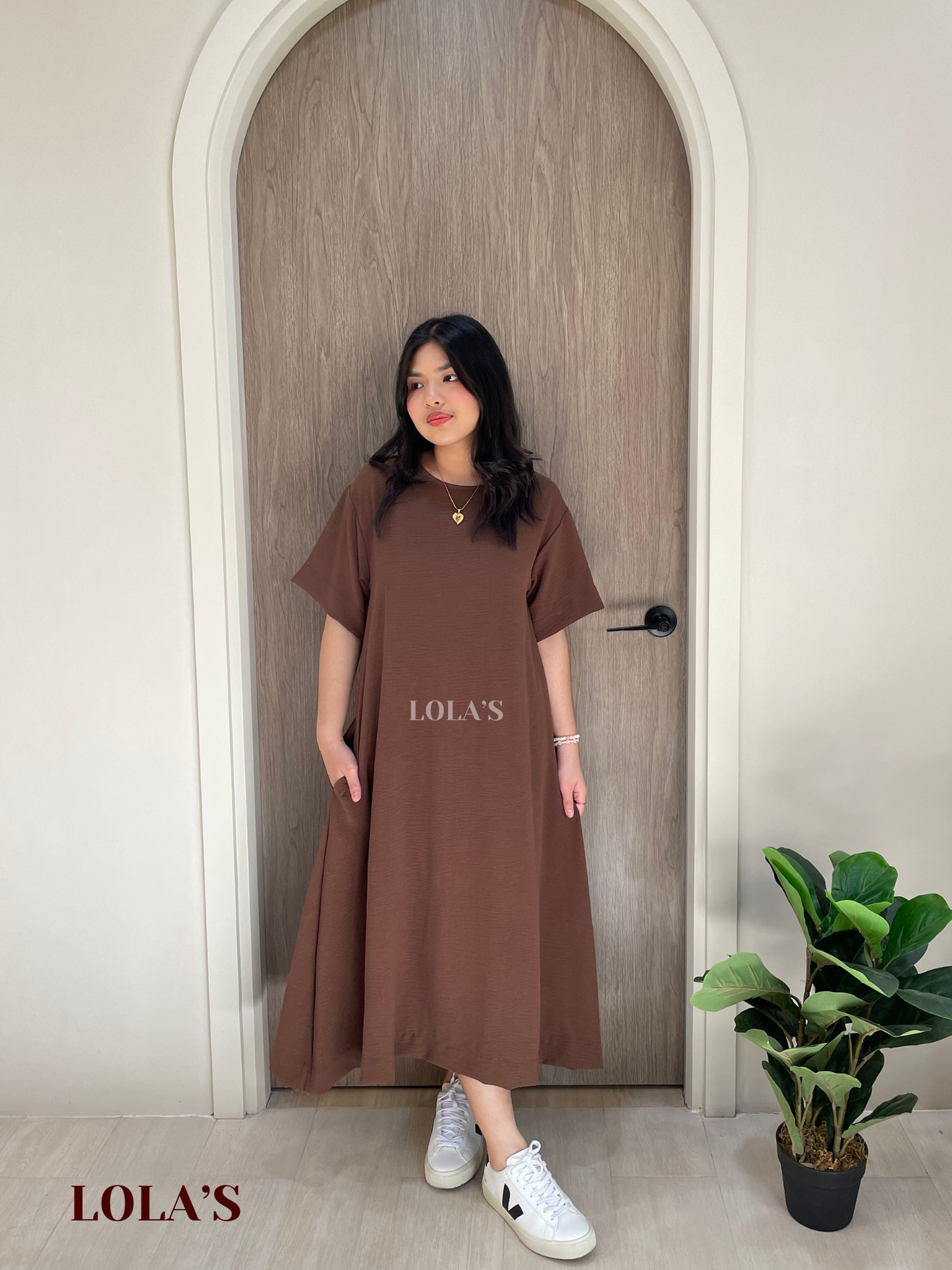 Luna Dress (Darkwood)