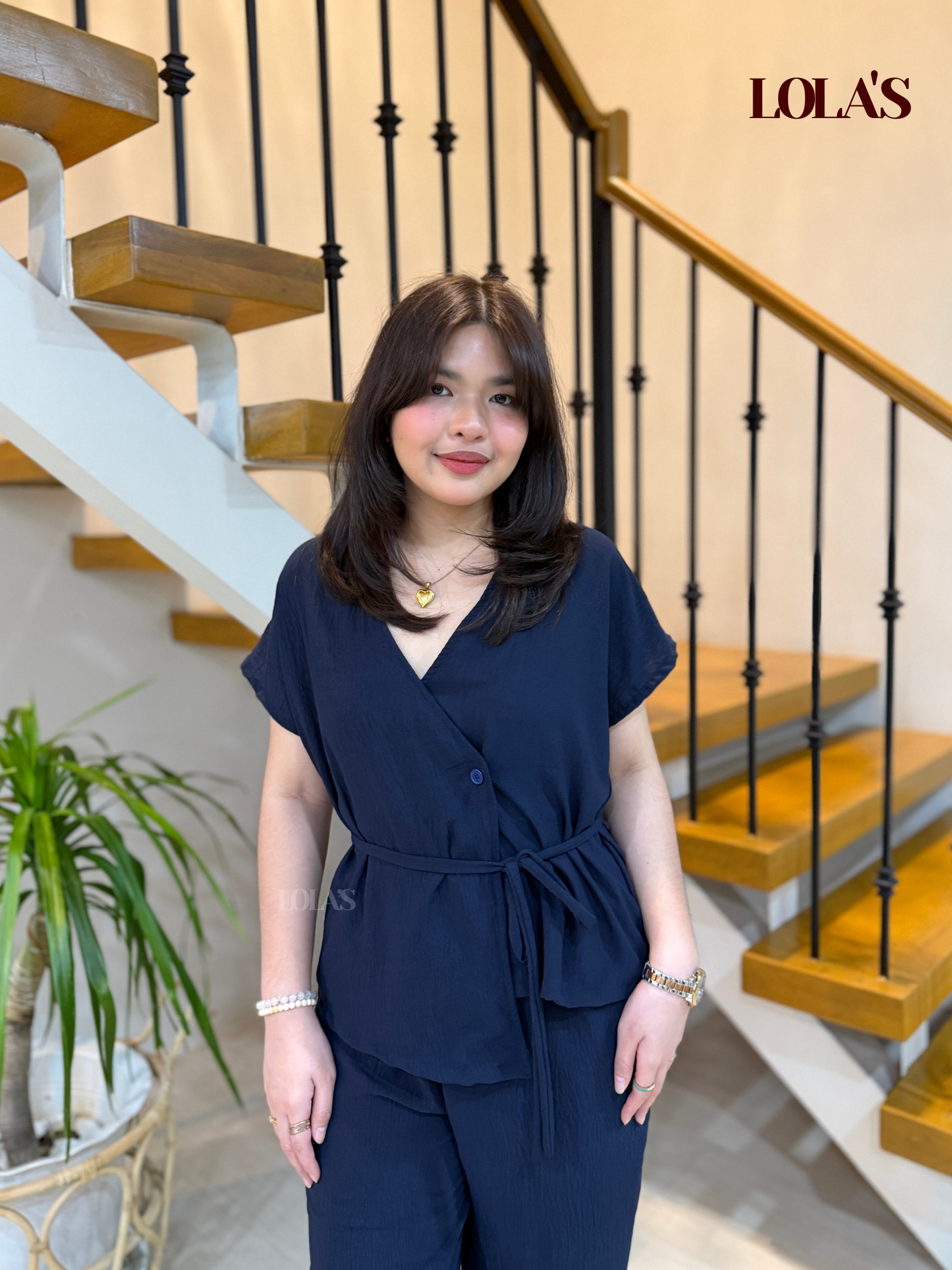 Monique Coords (Navy Blue)