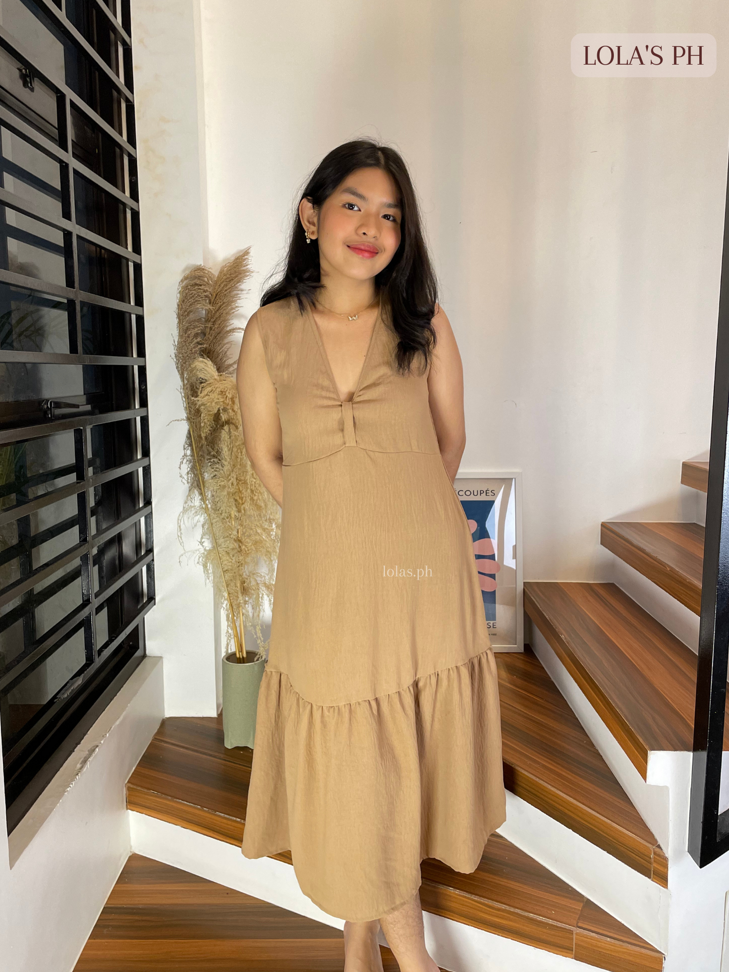 Hyekyo Dress (Nude)