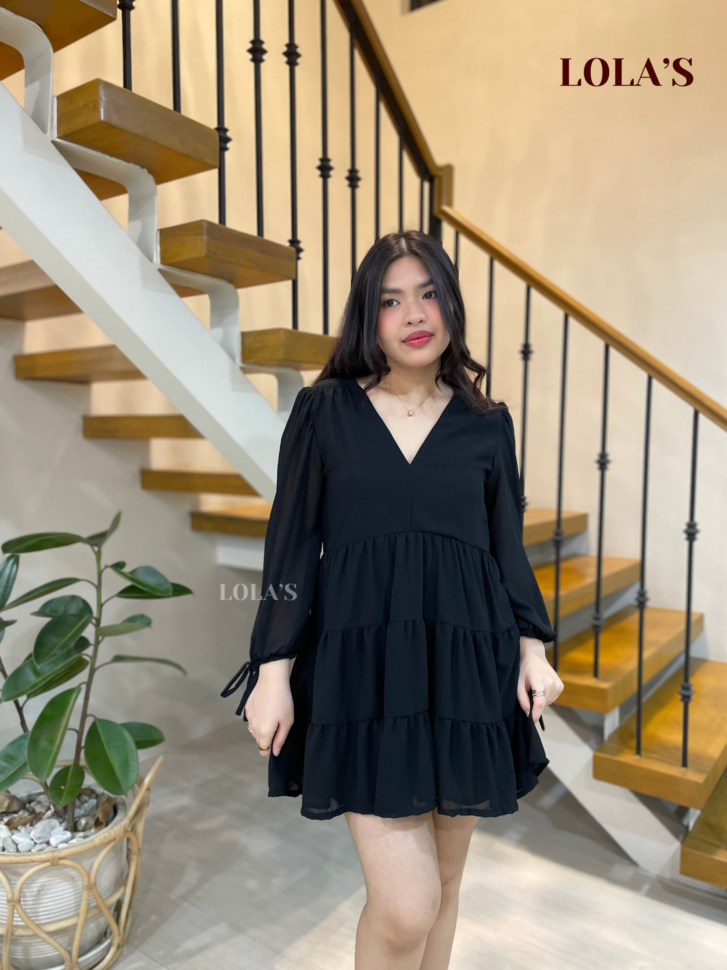 Monina Dress (Black)