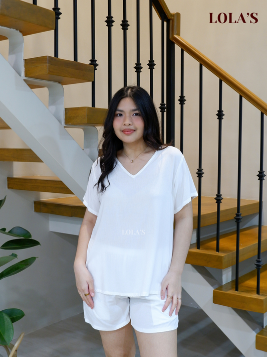 Terno Loungewear Coordinates (White)