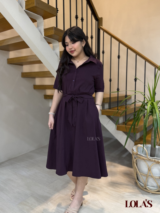 Bianca Dress (Dark Indigo)