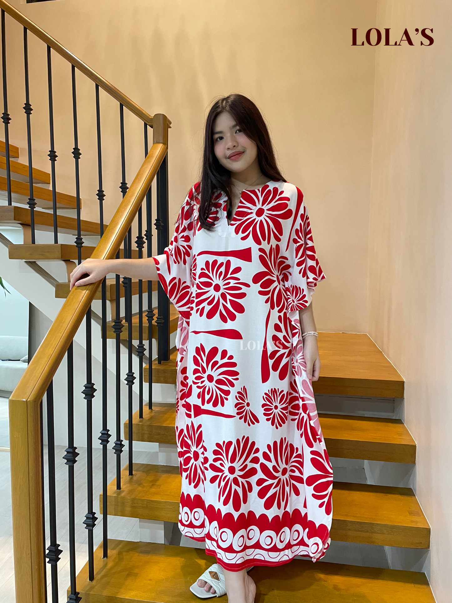 Donya Dress (Red Clover)