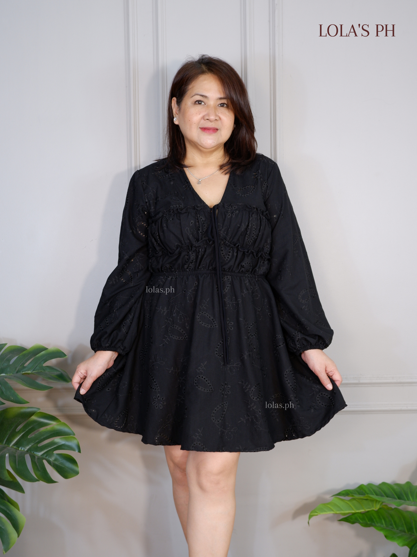 Nadine Dress (Black)