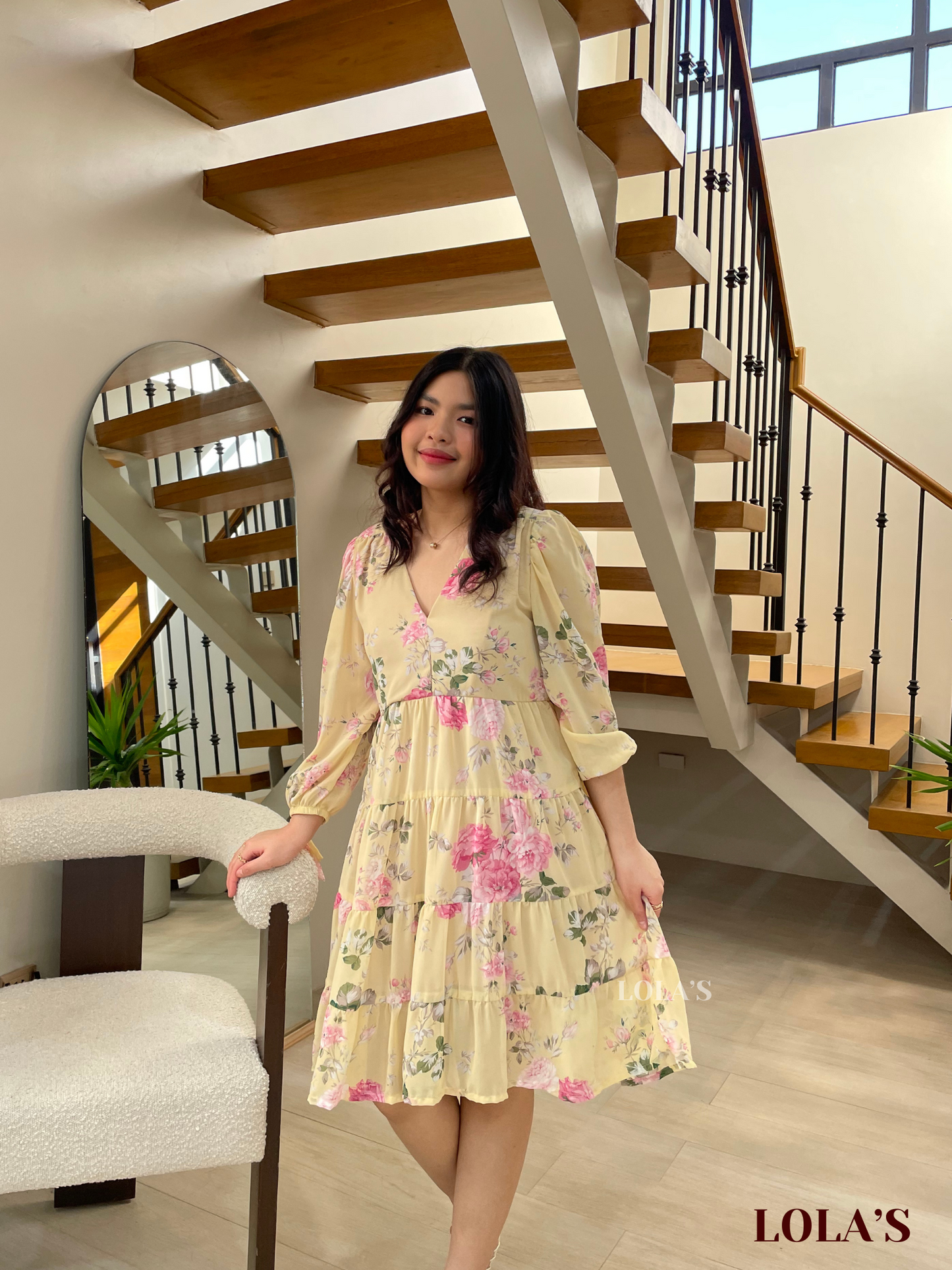 Diana Dress (Summer Garden)