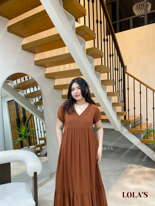 Jane Dress (Brown)