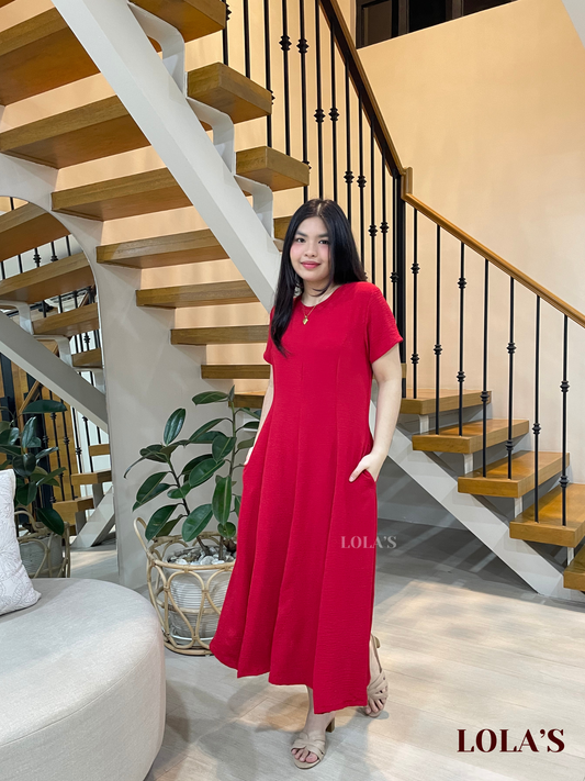 Kathleen Dress (Red)