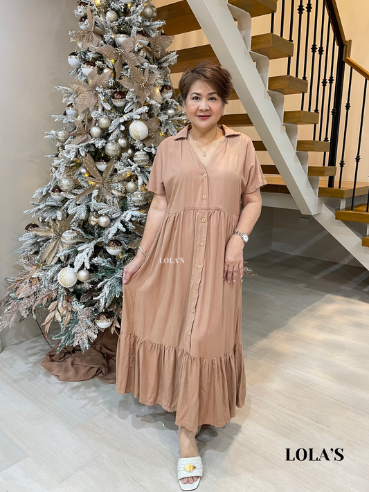 Regine Dress (Mocha)