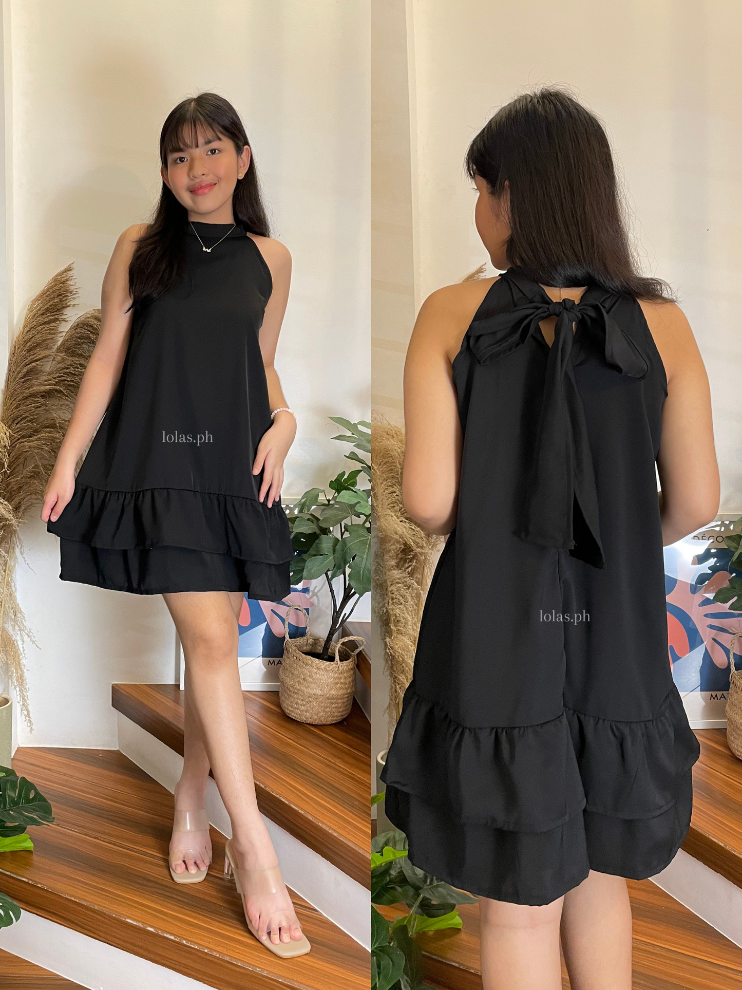 Glenda Dress (New Black)