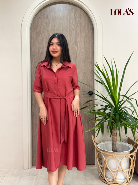 Bianca Dress (Raspberry)