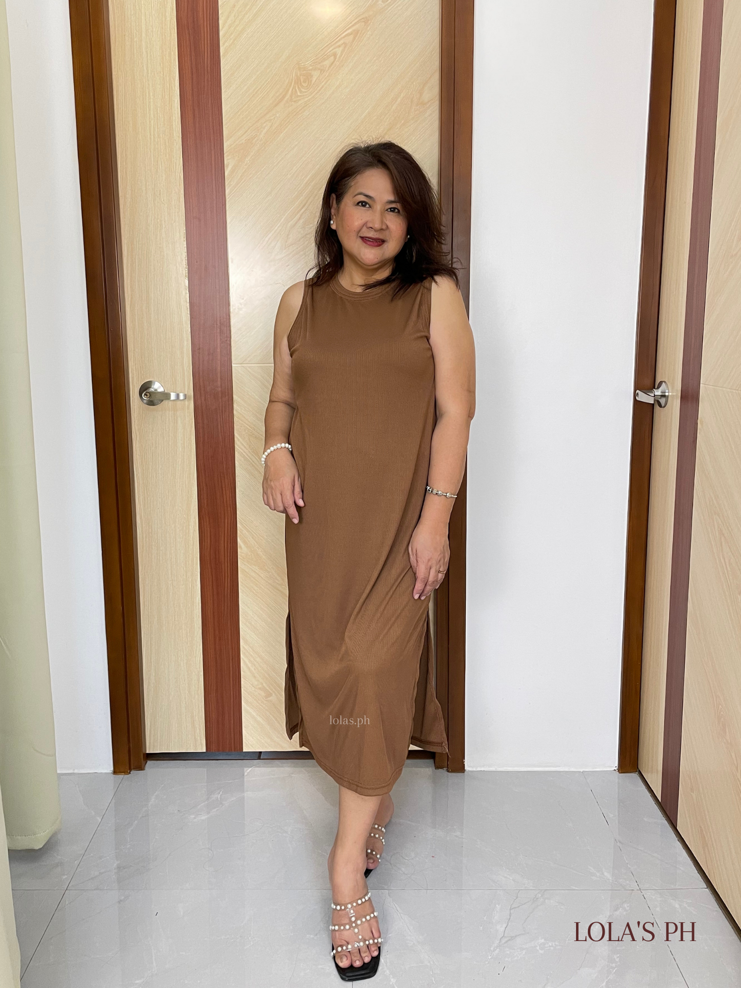 Dawn Dress (Brown)