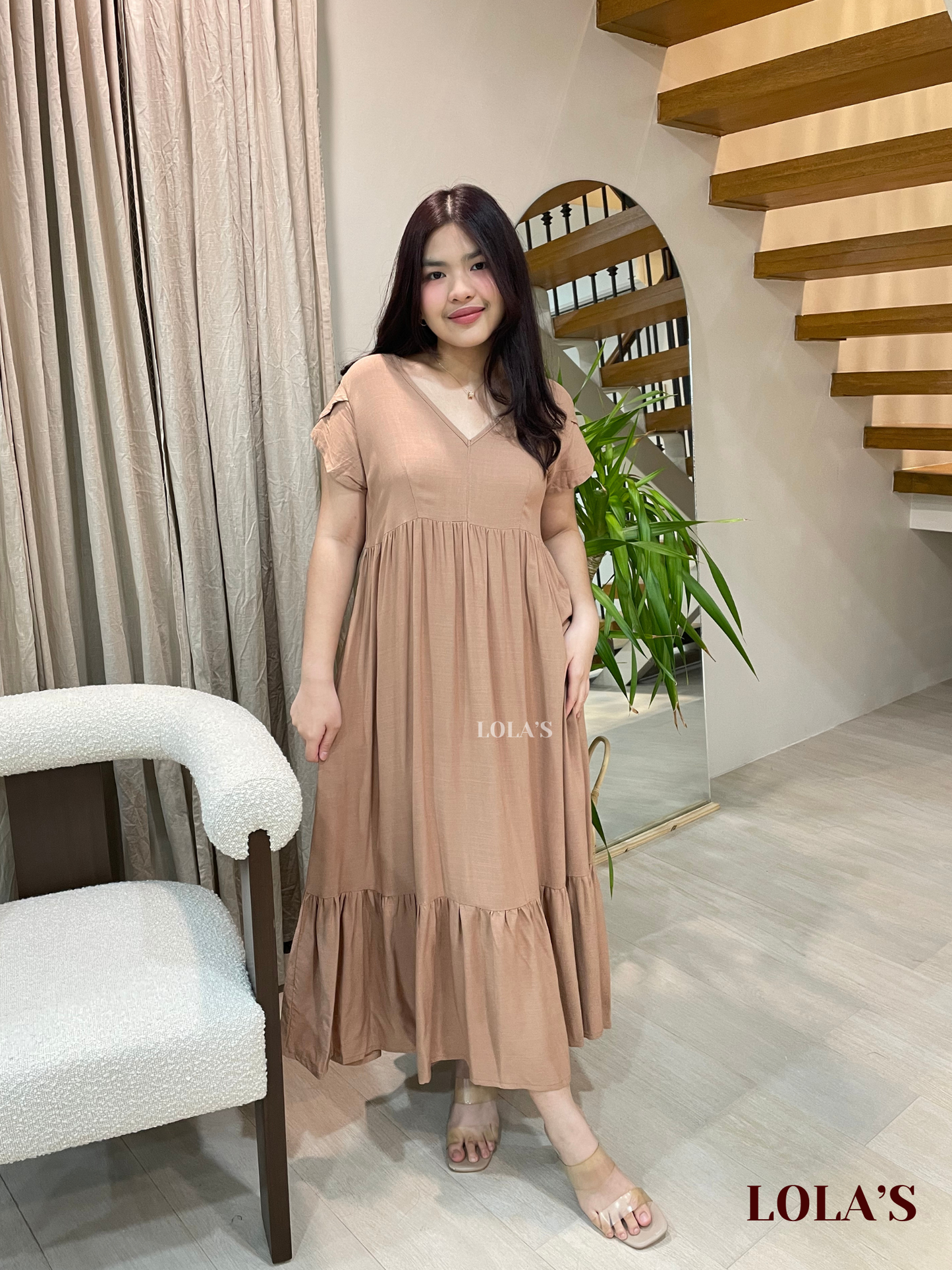 Jane Dress (Latte)