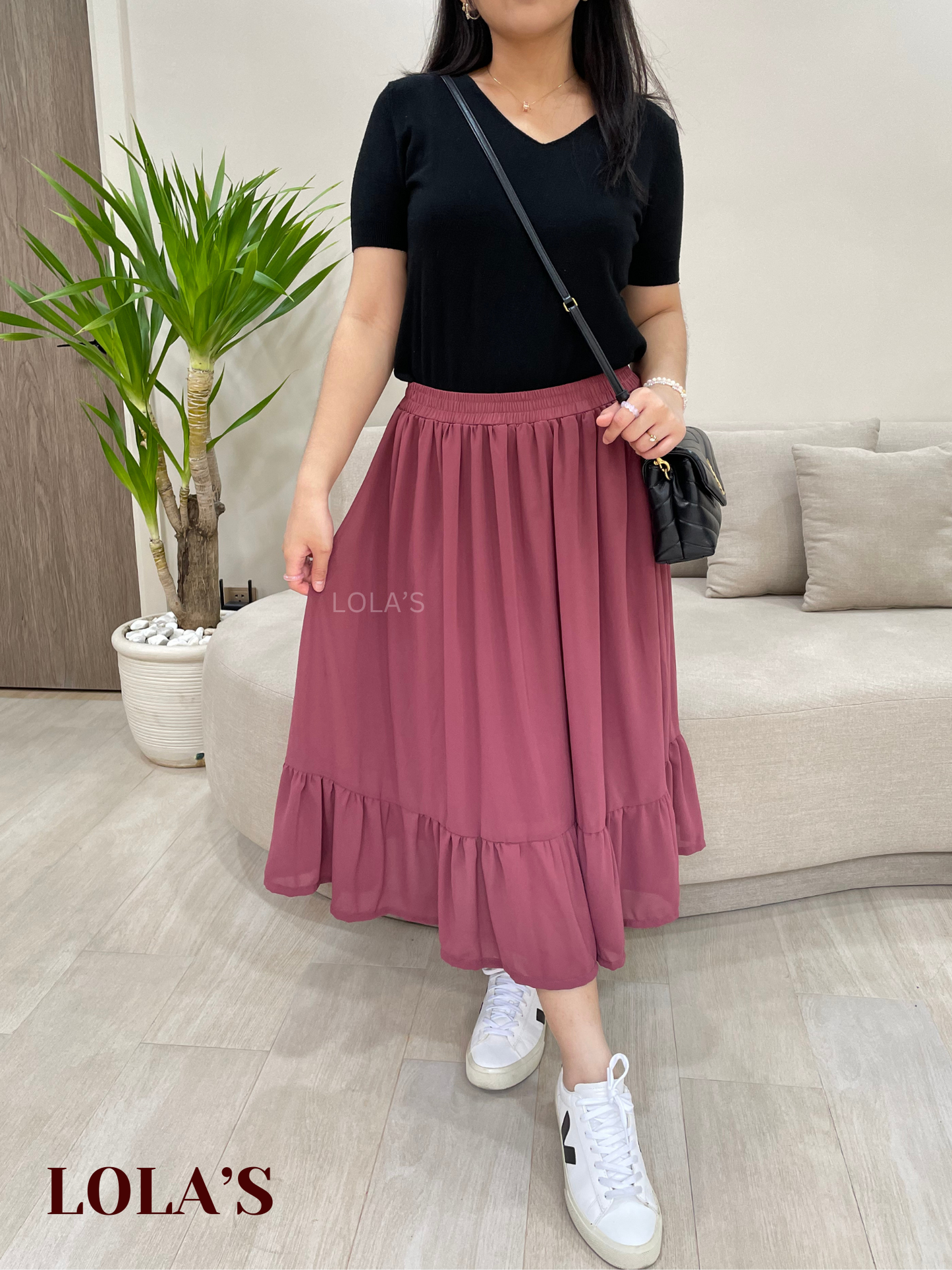 Mary Skirt (Mauve)