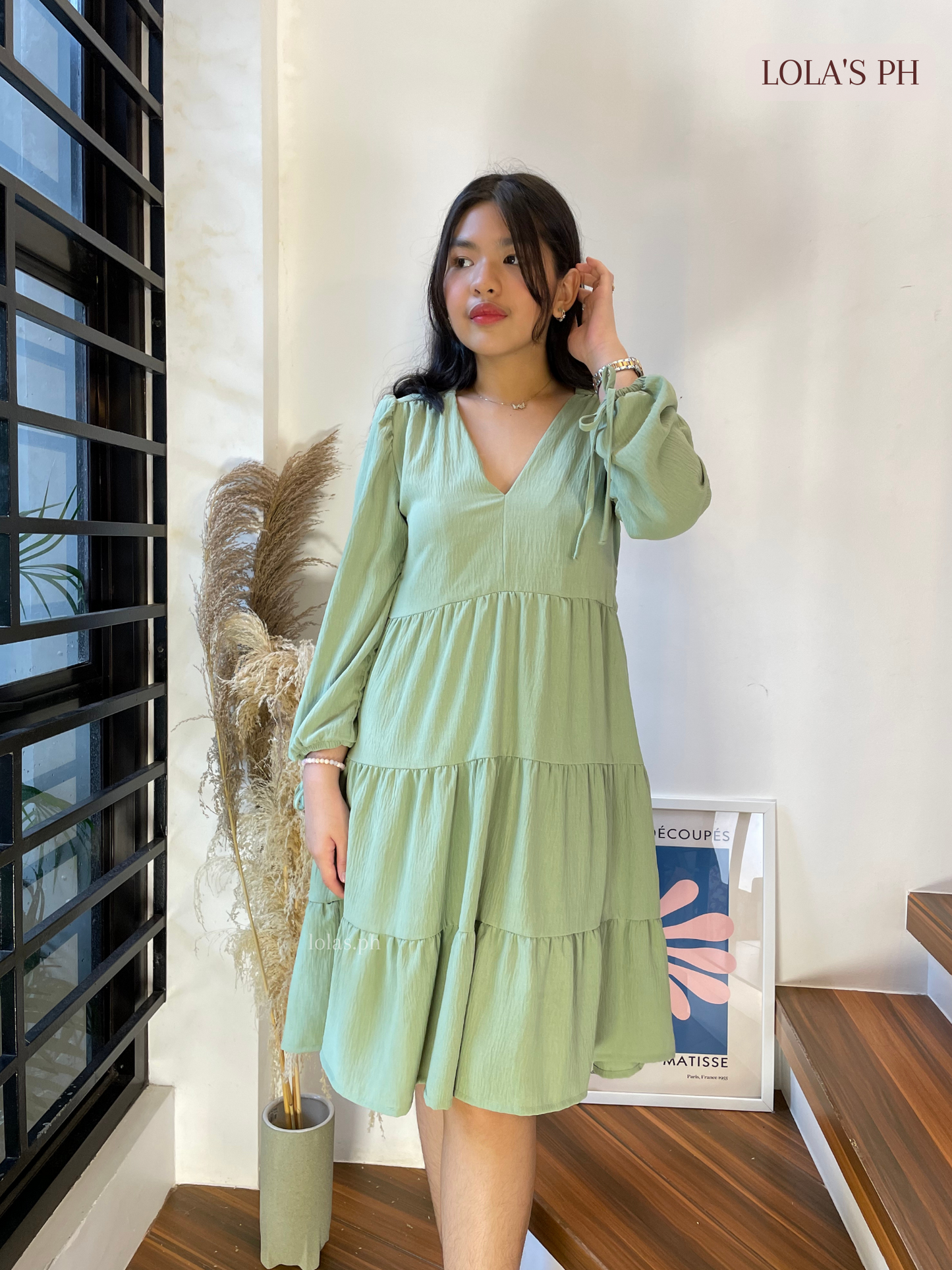 Claudia Dress (Mint)