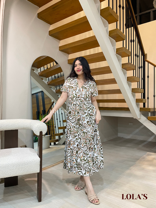 Regine Dress (Vintage White)