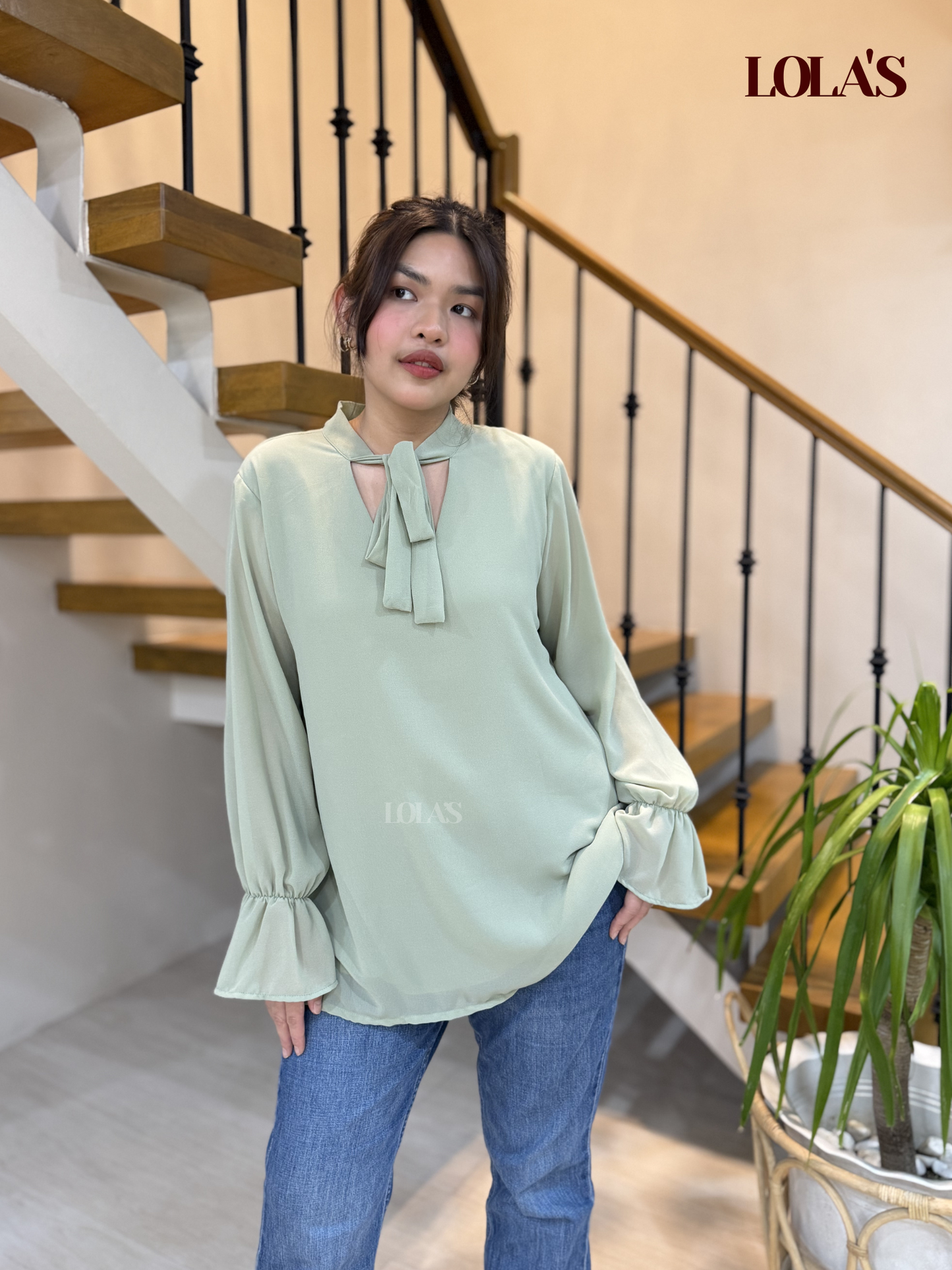 Mirrele Top (Sage)