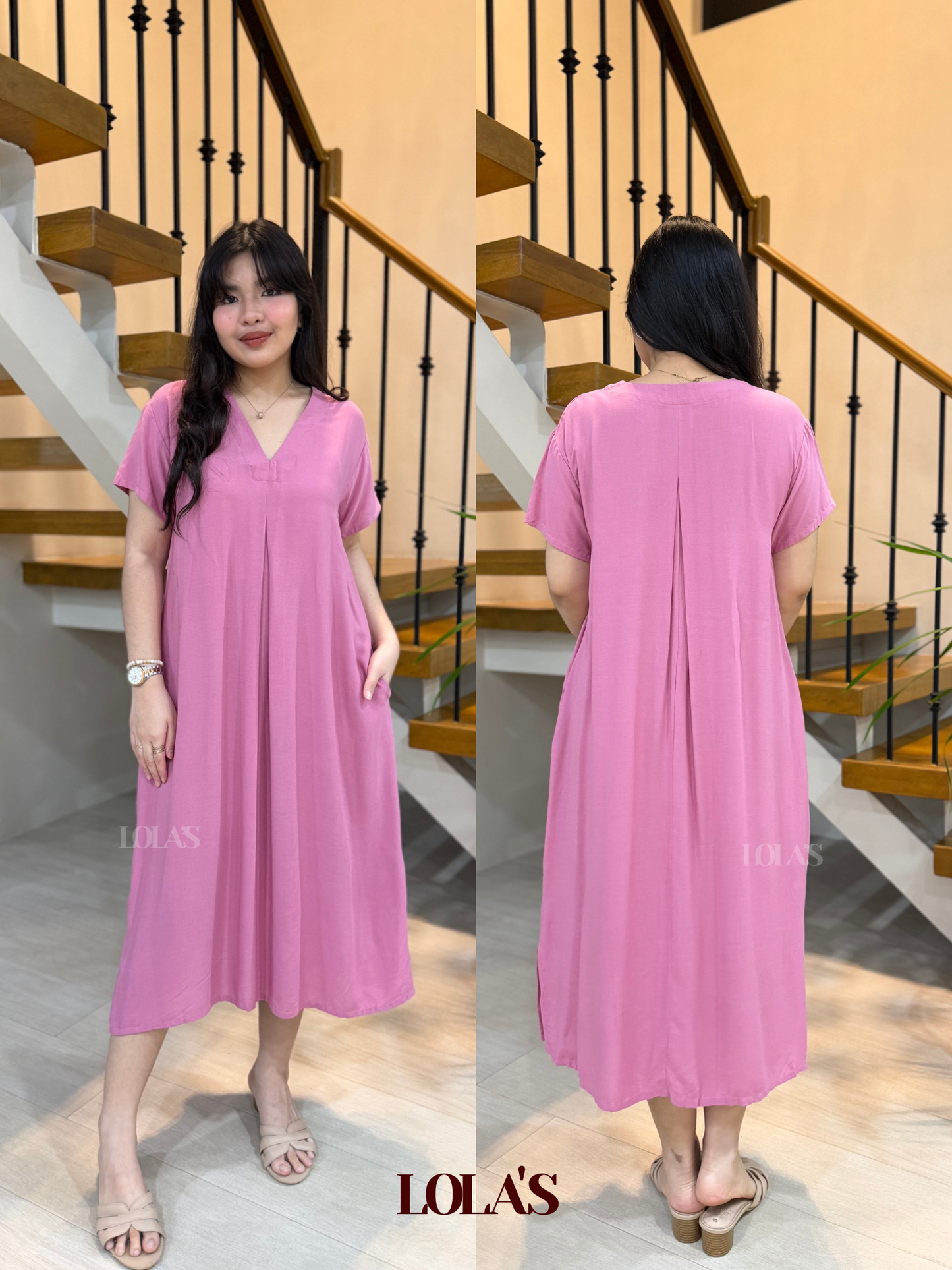 Tracy Dress (Pink)