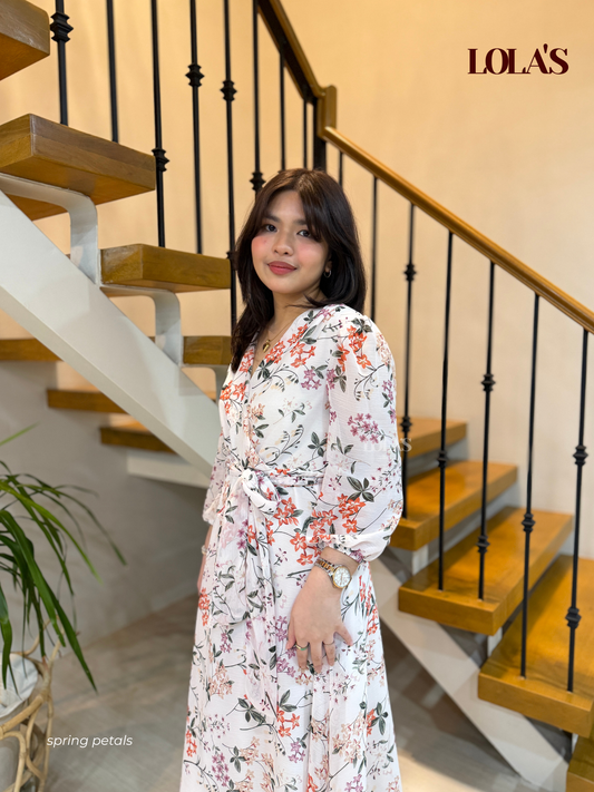 Paula Dress (Spring Petals)