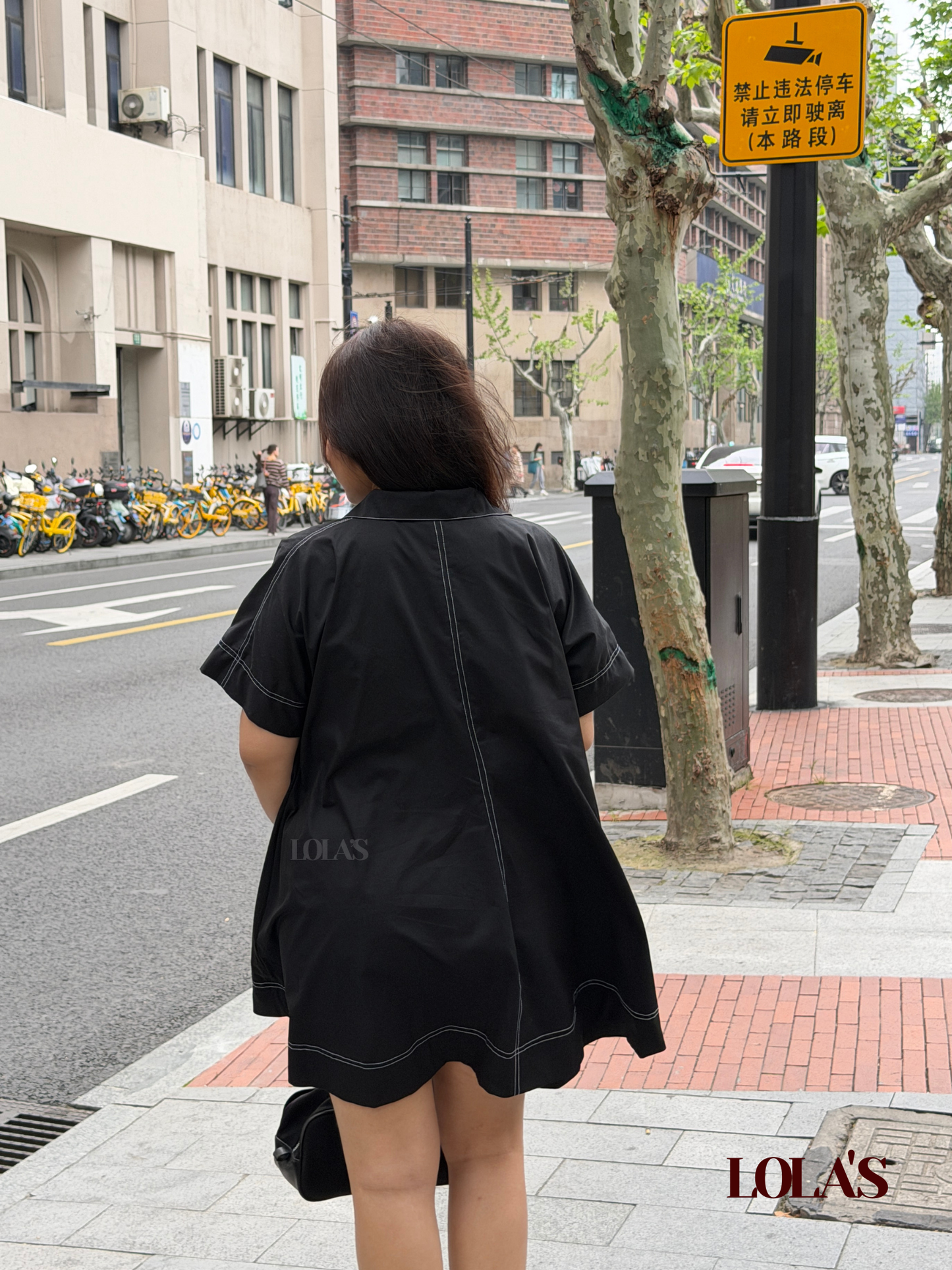 Sandrine Dress (Black)